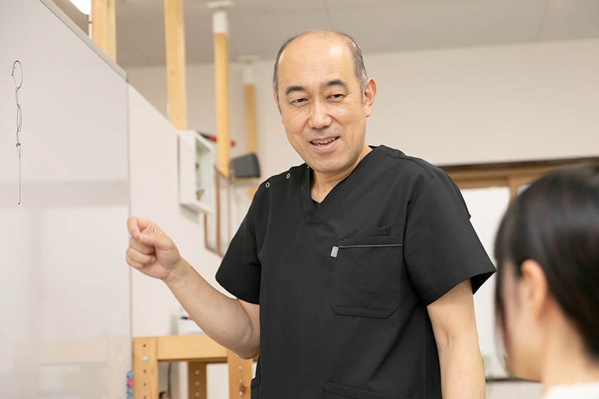 完全マンツーマンの施術